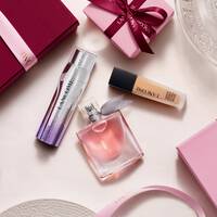 Lancome products visual for bestsellers illustration