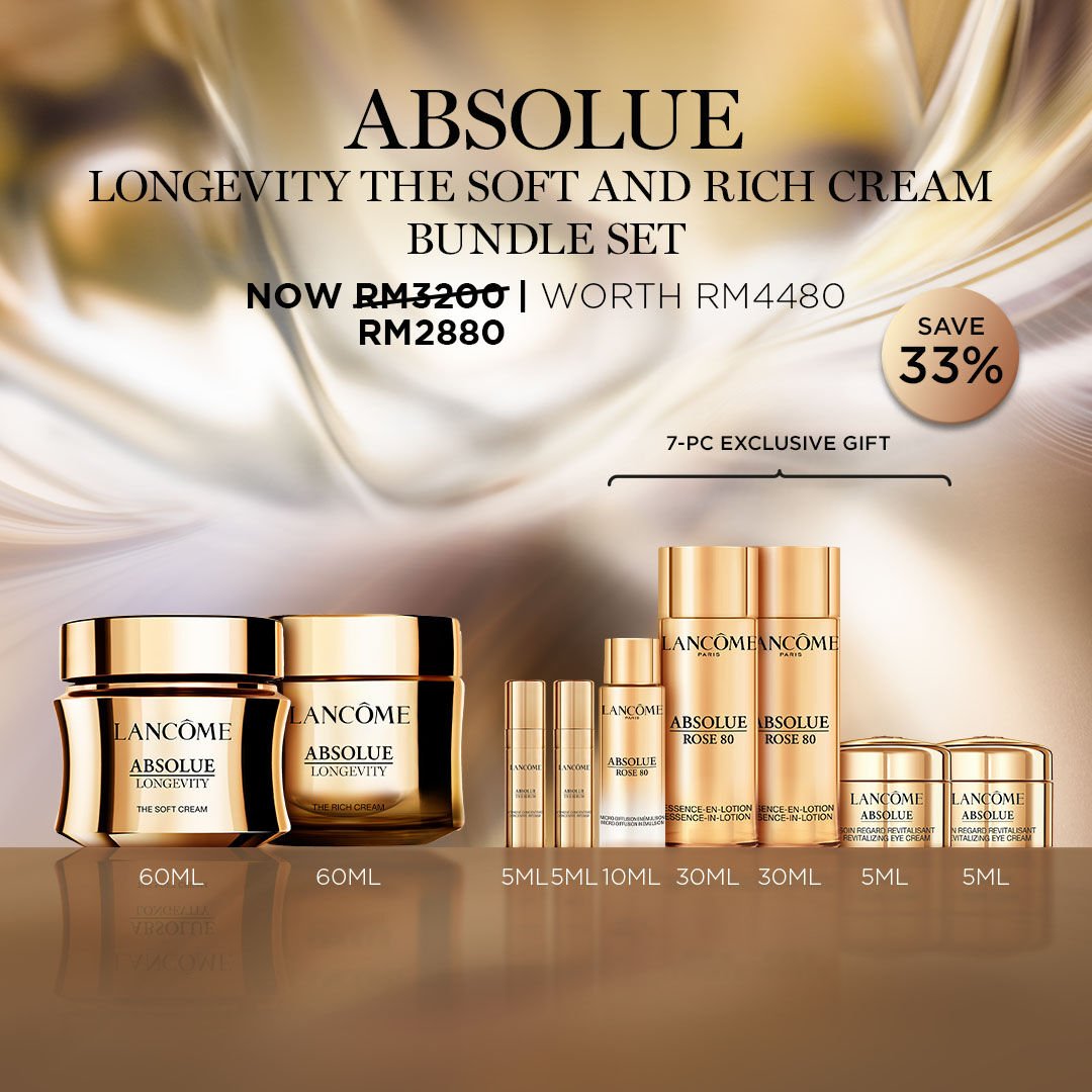 ABSOLUE LONGEVITY THE SOFT AND RICH CREAM BUNDLE SET