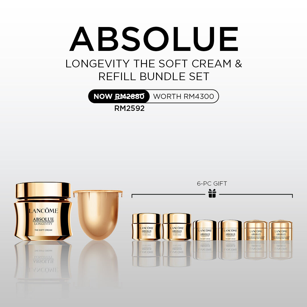 ABSOLUE LONGEVITY THE SOFT CREAM & REFILL BUNDLE SET