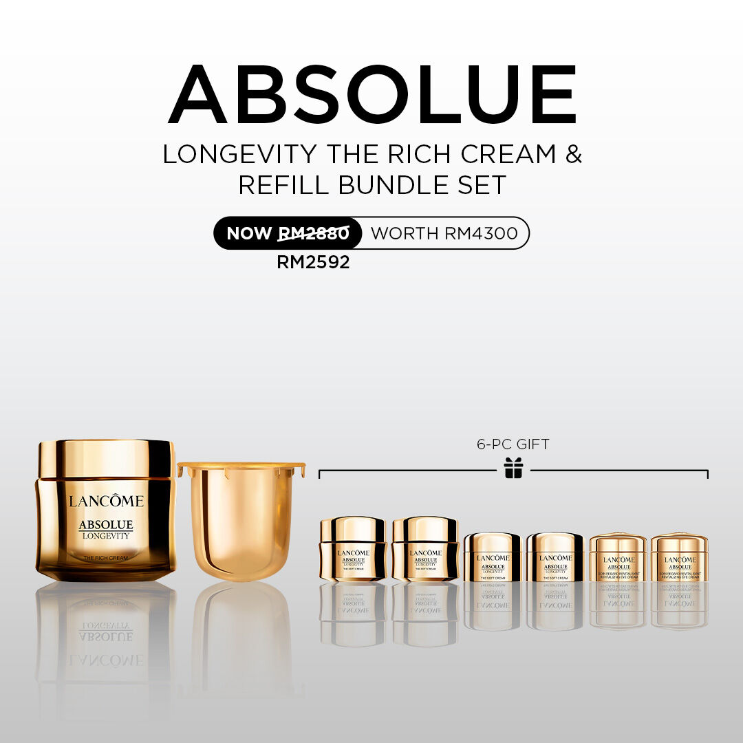ABSOLUE LONGEVITY THE RICH CREAM & REFILL BUNDLE SET