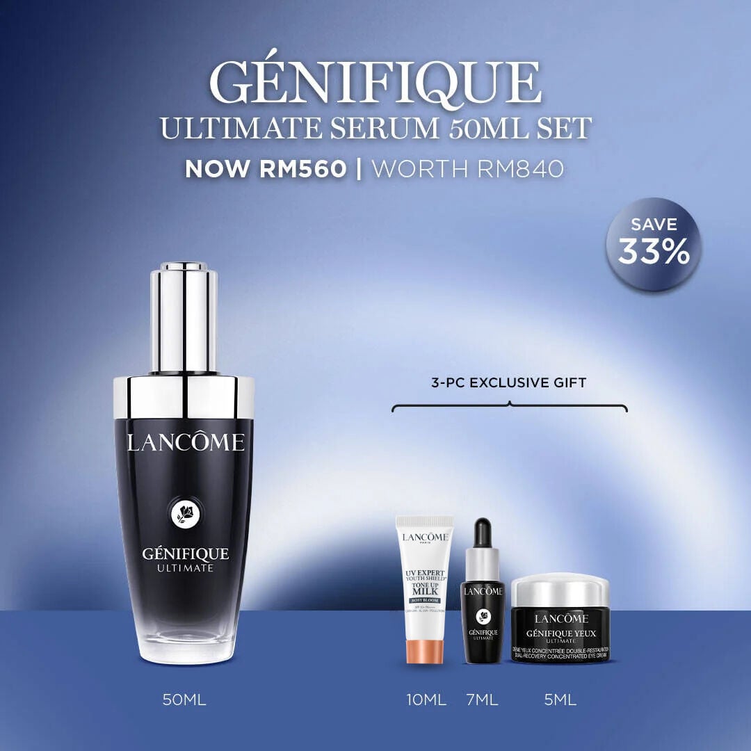 GENIFIQUE ULTIMATE SERUM 50ML SET