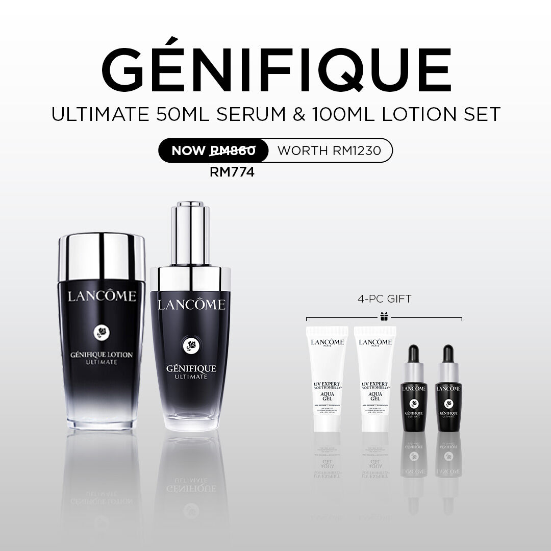 GENIFIQUE ULTIMATE 50ML SERUM & 100ML LOTION SET