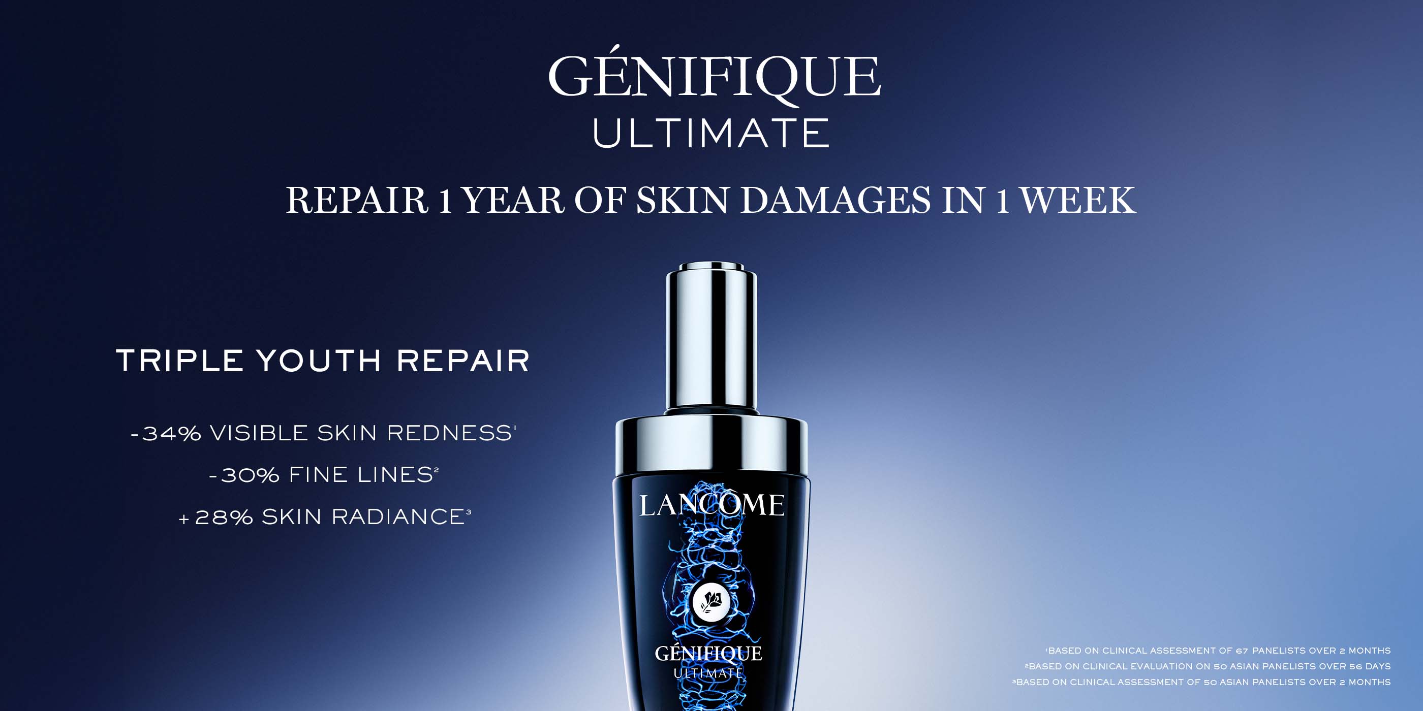 Genifique Ultimate: Skin Repairing Serum | Lancôme Malaysia